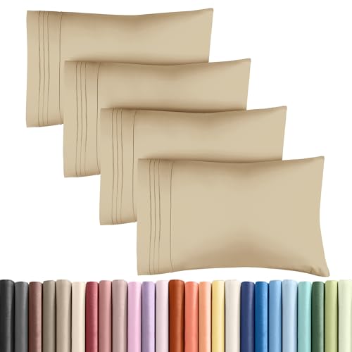 King Pillow Cases Set of 4 (4 Count)
