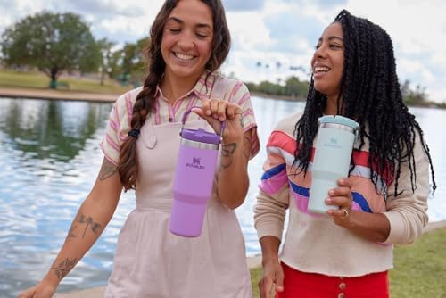IceFlow Flip Straw Tumbler with Handle 20 oz