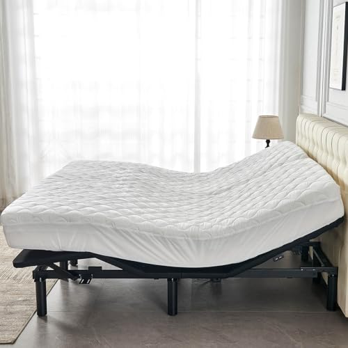 Waterproof Split Top Queen Mattress Protector for Adjustable Bed