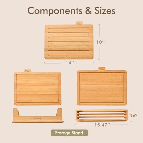 Bamboo Cutting Boards for Kitchen