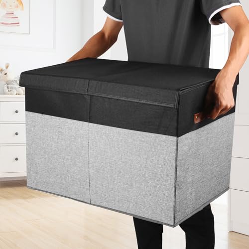 Large Toy Storage Box with Lid