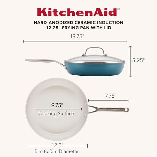 Hard Anodized Ceramic Induction Nonstick Cookware Frying Pan