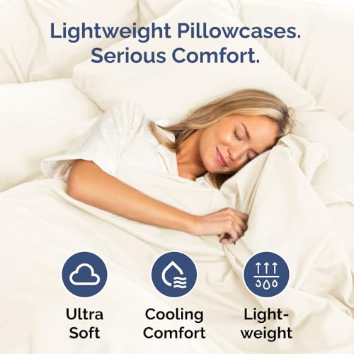 Queen Pillow Cases Set of 2 (2 Count)