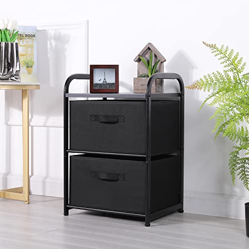 Dresser for Bedroom with 2 Drawers