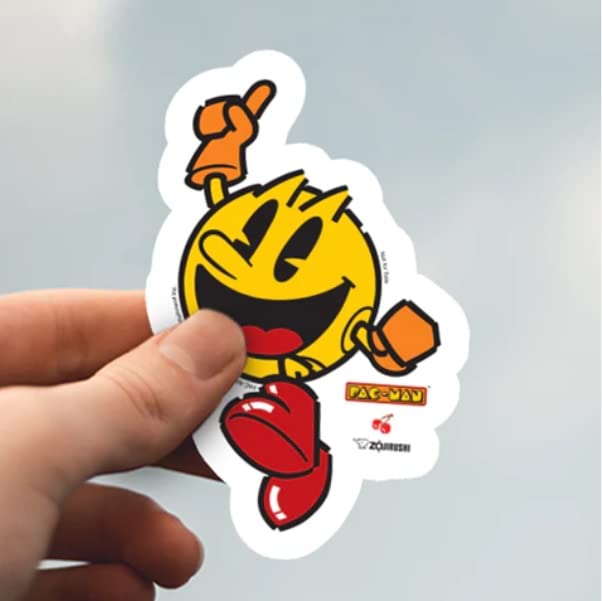 [Zojirushi x Pac-man] Limited Edition SM-SHE48PA BA&XA Stainless Steel Mug, 2 Count Bundle (Pack of 2), PAC-MAN Black&Stainless (Limited Bundle Set)