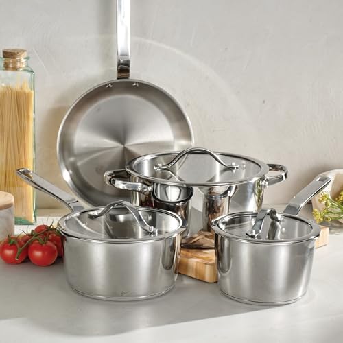 Tempo Tri Ply Base Stainless Steel 7 (7 Count)
