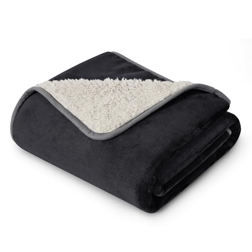 Waterproof Blanket for Bed Soft Sherpa Fleece Throw