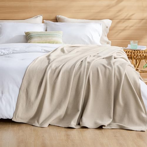 GentleSoft 100% Cotton Large Throw Blanket for Couch 50x70 inches