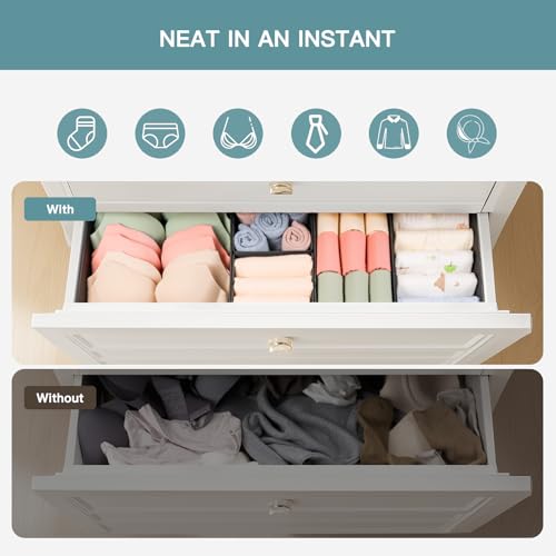 Drawer Organizer Clothes (10 Count)