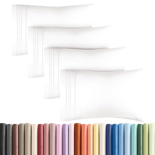 King Pillow Cases Set of 4 (4 Count)