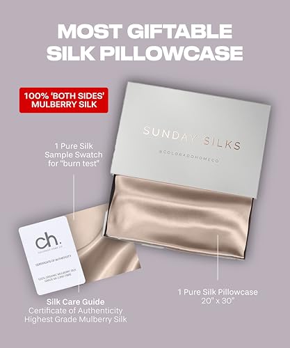 PREMIUM LUXSILK™ Silk Pillow Cases 2 PACK