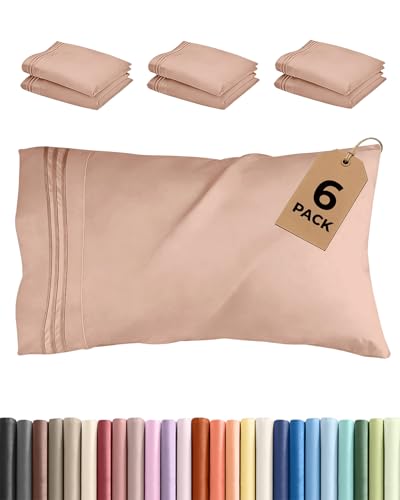 King Pillow Cases Set of 6 (6 Count)