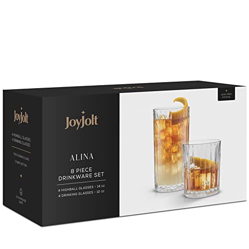 Drinking Glasses Set of 8 (8 Count)