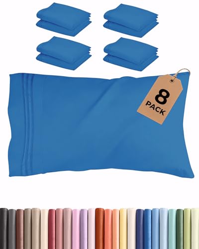 King Pillow Cases Set of 8 (8 Count)