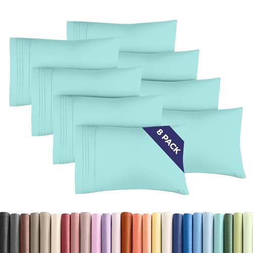 Standard Pillow Cases Set of 8 (8 Count)