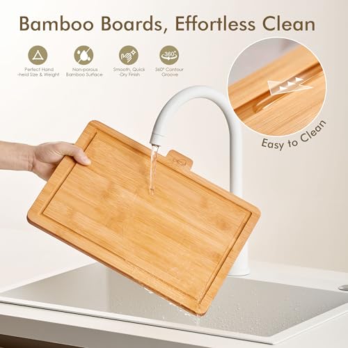 Bamboo Cutting Boards for Kitchen