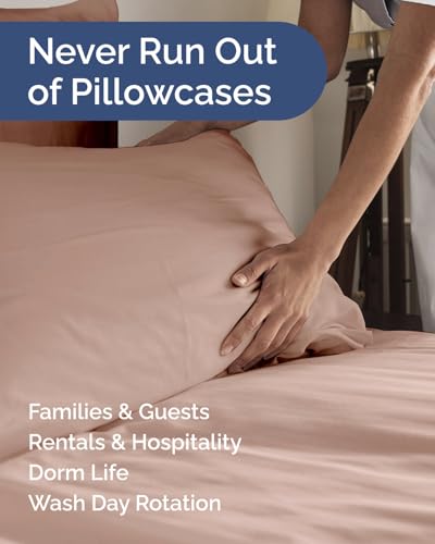 King Pillow Cases Set of 8 (8 Count)