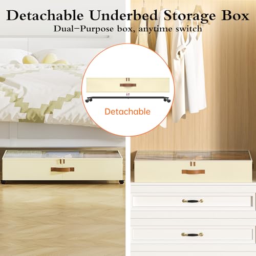 Under Bed Storage with Wheels (2 Count)