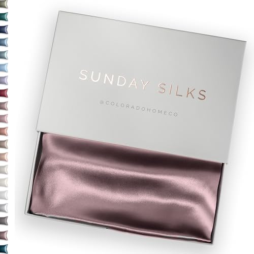 SUNDAYSILKS™ 100% Mulberry Silk Pillowcase