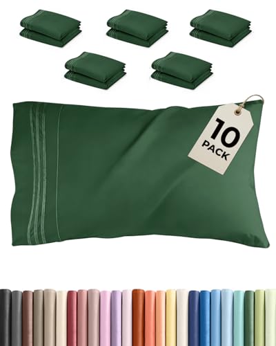 Queen Pillow Cases Set of 10 (10 Count)