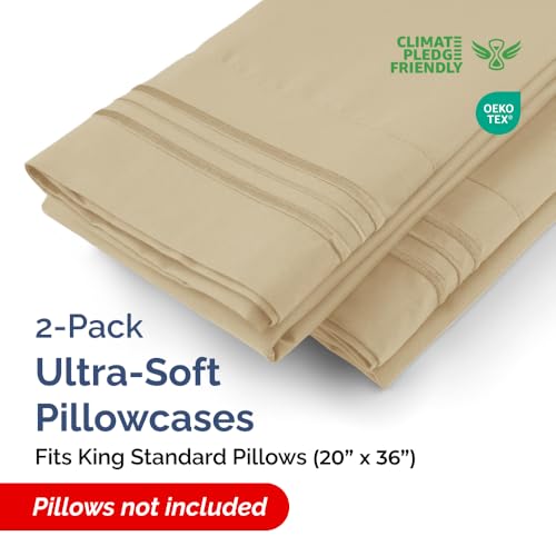 King Standard Pillow Cases Set of 2 (2 Count)
