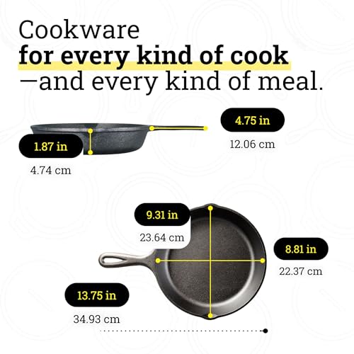 Pre Seasoned Cast Iron Skillet