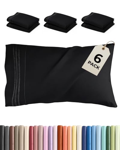 Queen Pillow Cases Set of 6 (6 Count)