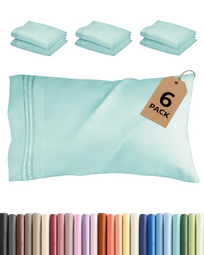 Standard Pillow Cases Set of 6 (6 Count)