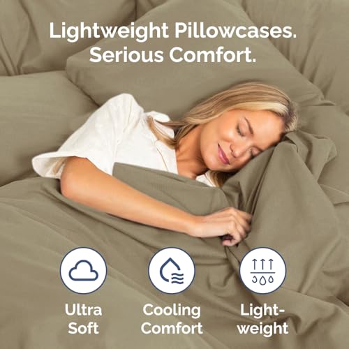 Queen Pillow Cases Set of 2 (2 Count)