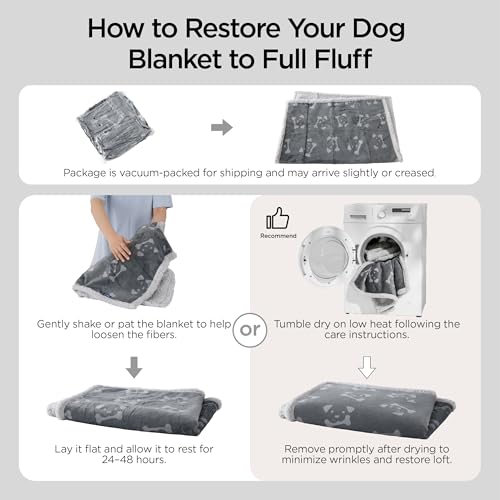 Waterproof Dog Blankets for Medium Dogs Washable