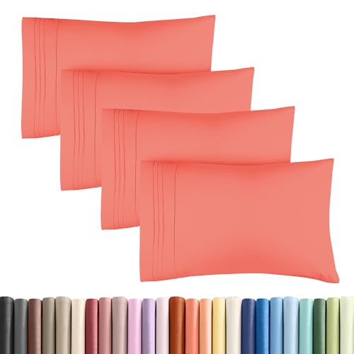 King Standard Pillow Cases Set of 4 (4 Count)