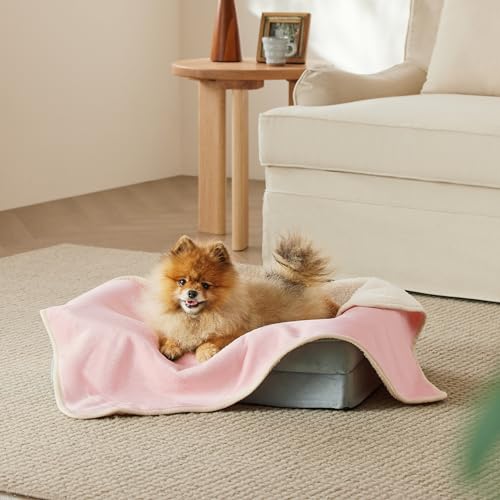 Waterproof Dog Blankets for Small Dogs Soft Cat Blanket Warm