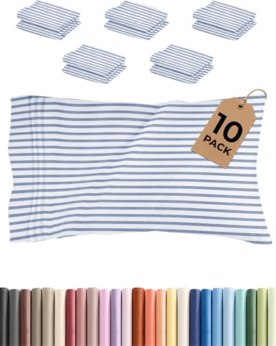King Standard Pillow Cases Set of 10 (10 Count)