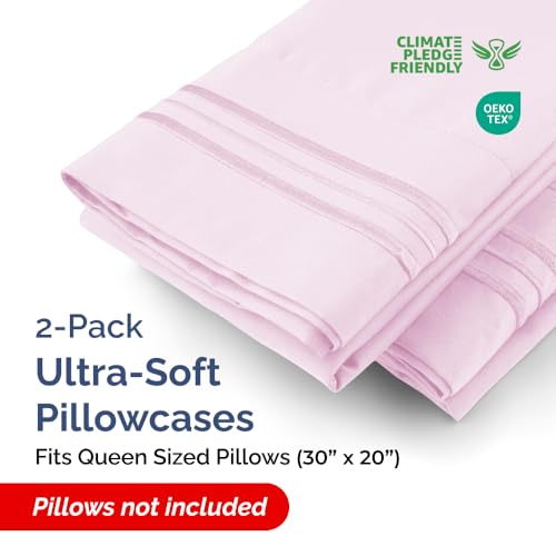 Queen Pillow Cases Set of 2 (2 Count)