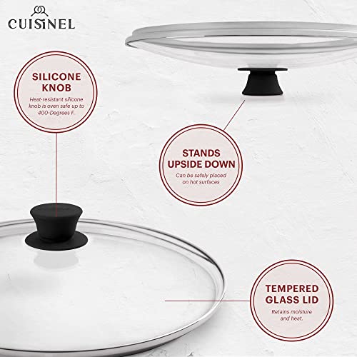 Cast Iron Skillet with Glass Lid