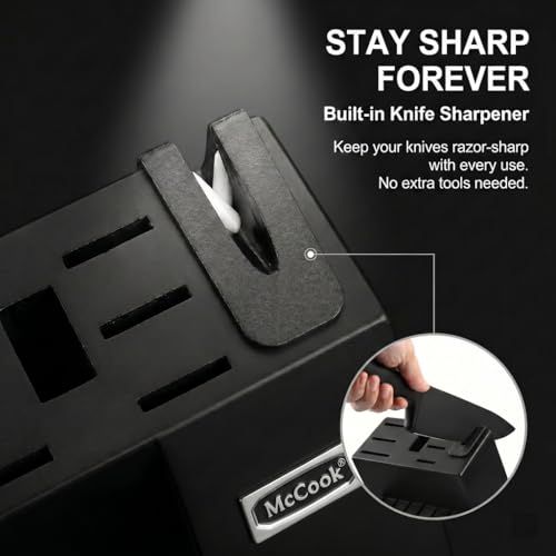 Premium Black Knife Sets