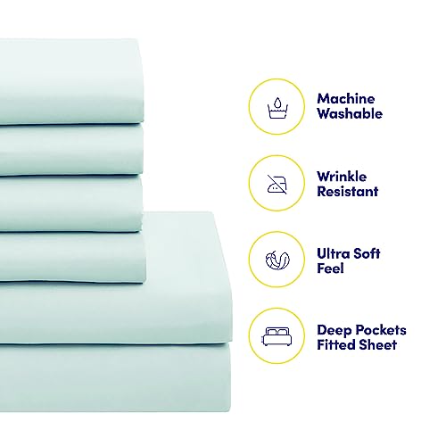 King Size Comforter Set with Sheets (7 Count)