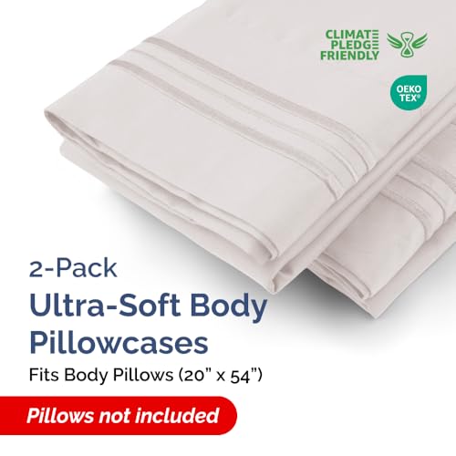 Body Pillow Cases Set of 2 (2 Count)