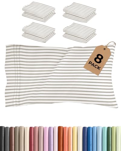 King Pillow Cases Set of 8 (8 Count)