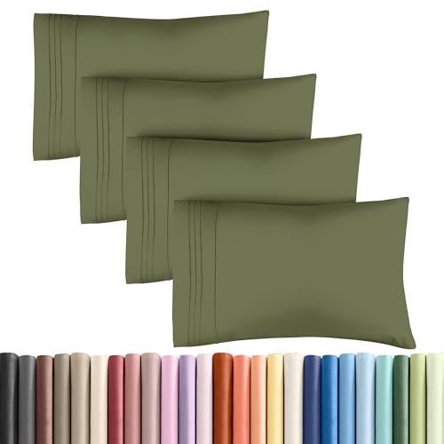 Queen Pillow Cases Set of 4 (4 Count)