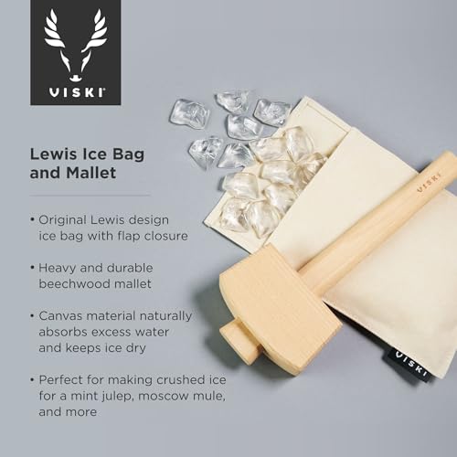Professional Lewis Ice Bag and Mallet