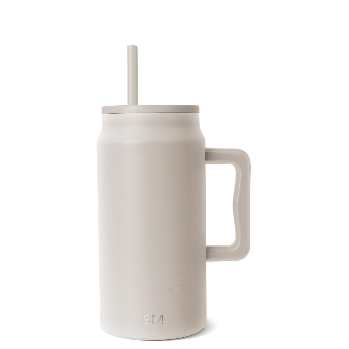 50 oz Mug Tumbler with Handle and Straw Lid