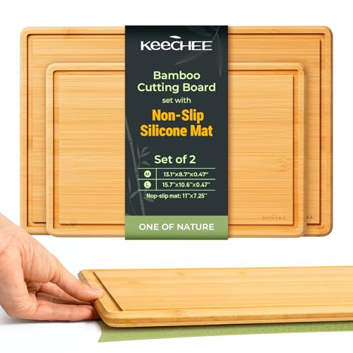 2Pcs Cutting Board with Non