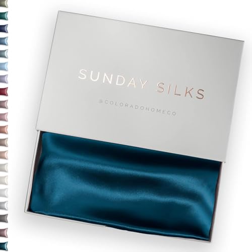 SUNDAYSILKS™ 100% Mulberry Silk Pillowcase