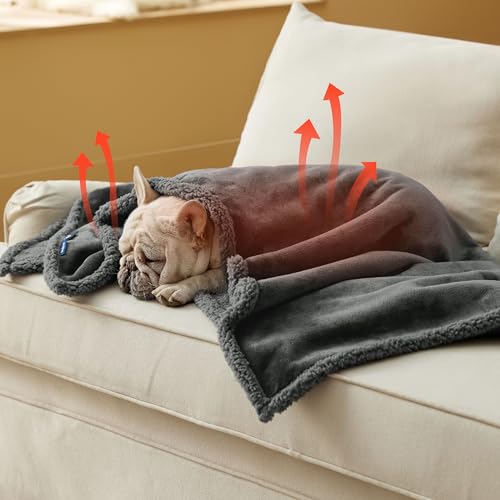 Self Warming Dog Blankets for Medium Dogs Waterproof