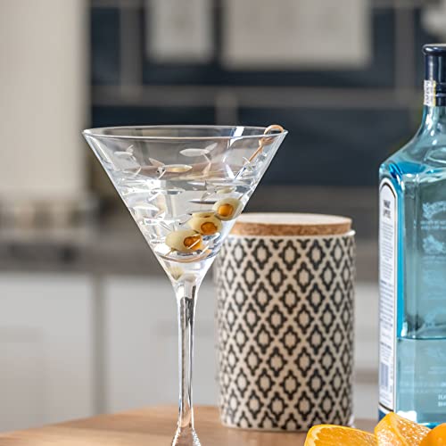 School of Fish Martini Glass (4 Count)