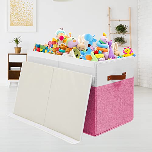Large Toy Storage Box with Lid