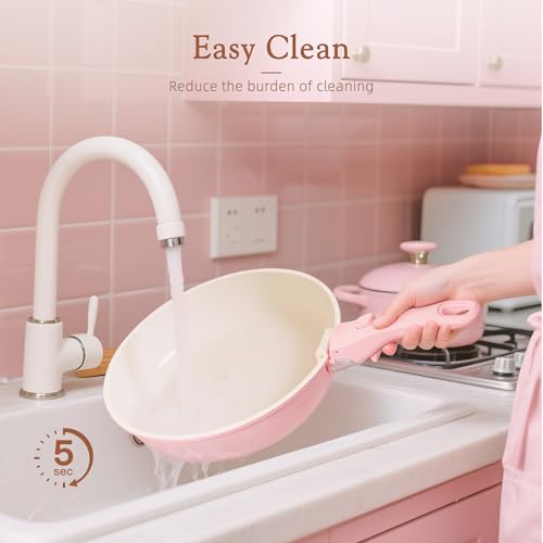 21 Pcs Pots and Pans Set Non Stick