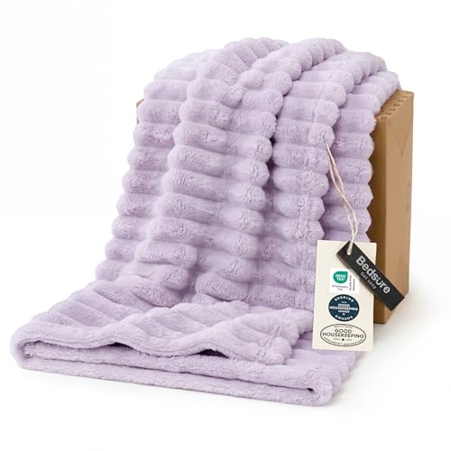 Soft Twin XL Blanket for Bed Dorm Lavender Fog 66"x90"
