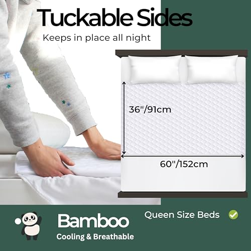 Hygge Sheets®️ Organic Washable Incontinence Bed Pads (2 Count)
